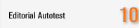Editorial Autotest